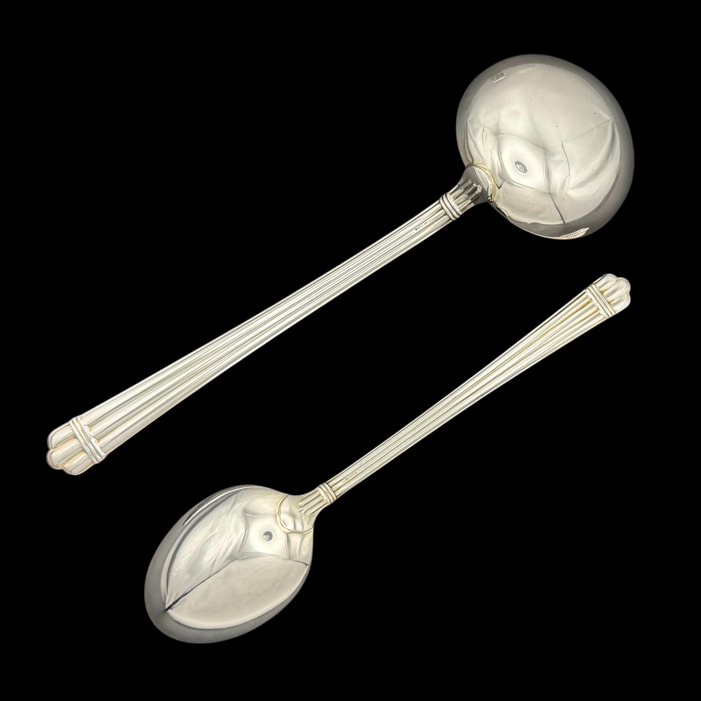 Forty-two piece Christofle Sterling Silver 'Aria' Pattern