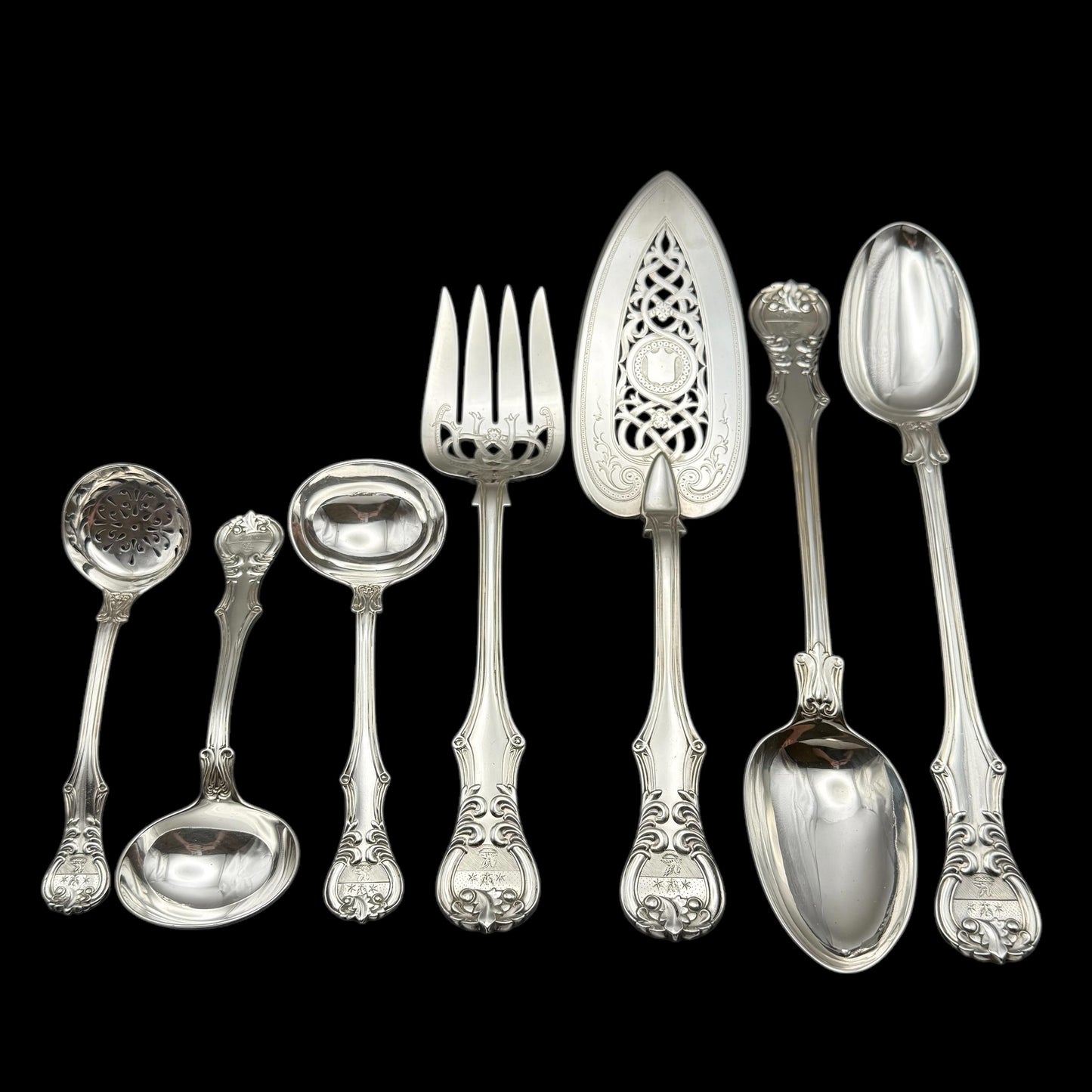 Victoria Pattern Made By Francis Higgins for Twelve People