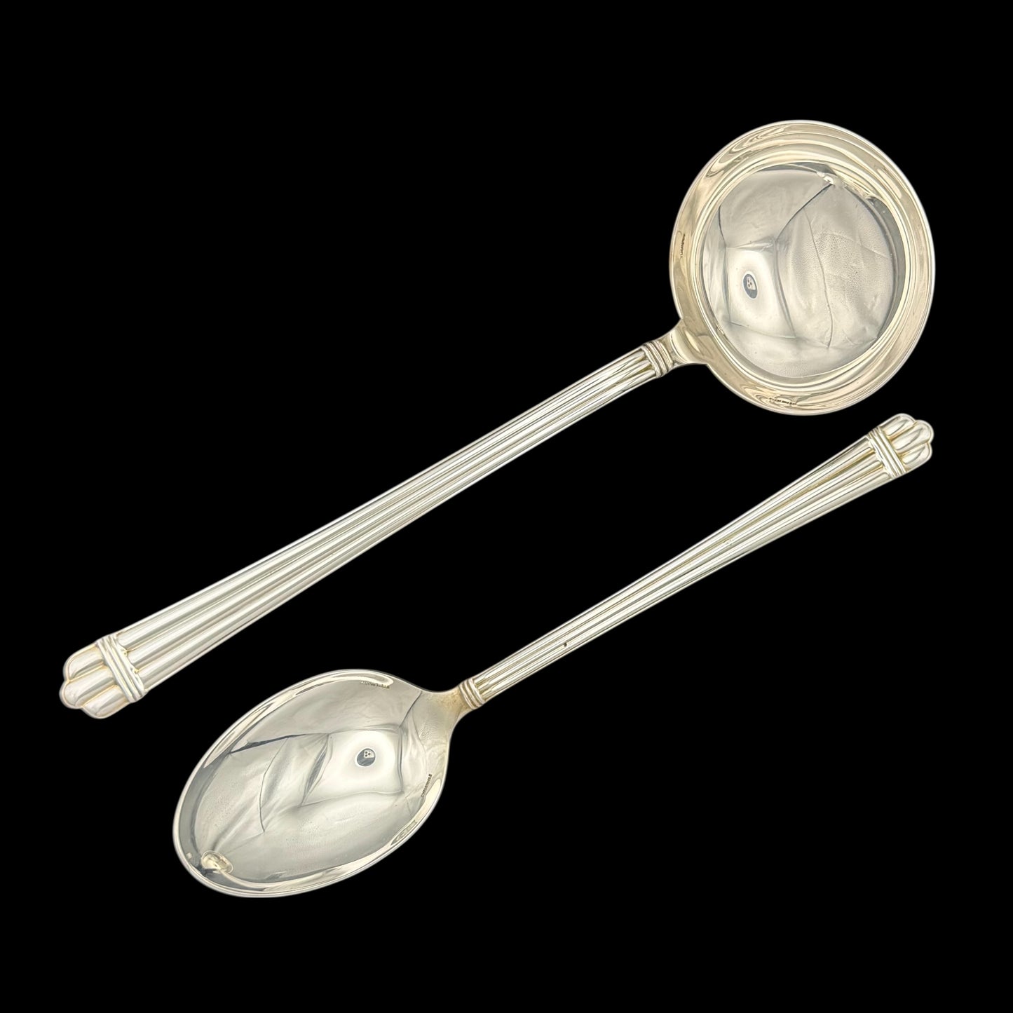 Forty-two piece Christofle Sterling Silver 'Aria' Pattern